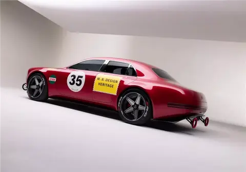 传奇赛车红猪归来!奔驰全新概念车曝光:致敬1971斯帕封神一战